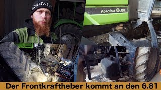 FarmVLOG192  Der Frontkrafheber kommt an den Deutz 681 [upl. by Barth]