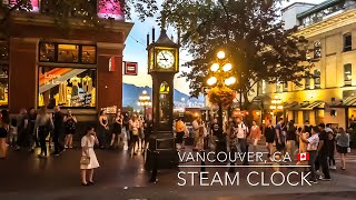 Steam Clock Performance  Vancouver Canada [upl. by Vyse249]