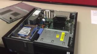 TSA Dell Optiplex 3010 Hard Drive Removal [upl. by Budworth]