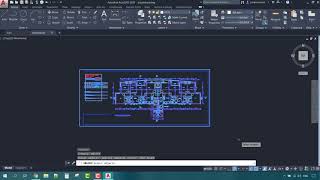 Como reparar arquivo danificado do AutoCAD opção 1  salvando como bloco [upl. by Naashar]