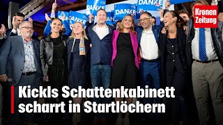 Kickls Schattenkabinett scharrt in Startlöchern  kronetv NEWS [upl. by Aihsyla281]