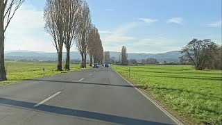 a drive from Bad Homburg to Oberursel via country roads of Taunus PLEASE LIKE amp SUBSCRIBE [upl. by Ocirred]