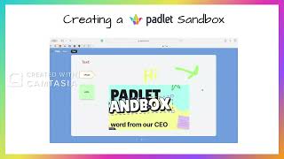 Introduction to Padlet Camtasia [upl. by Bryce690]