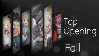 Top 30 Anime Openings of Fall 2018 10 Group Rank [upl. by Ekaterina438]