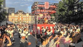 【4K】東京丸の内盆踊り「東京音頭～ドンパン節～炭坑節～お江戸日本橋～太鼓演奏」 The Bon Dance Festival 2019726 行幸通り GyokodoriTokyo [upl. by Enairda]