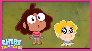 Primos Chibi Tiny Tales  NEW CHIBI SHORT  Get Baby Buds Binky Back  disneychannel [upl. by Sirapal]