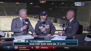 Blue Jackets Oliver Bjorkstrand wants to exceed John Tortorellas high expectations [upl. by Petronia516]