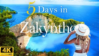 How to spend 5 days in ZAKYNTHOS Greece  Traveling Zakynthos on a Budget [upl. by Yadseut]