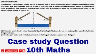 Drawbridge  A drawbridge is a bridge that can be moved in order to  Case study Question 10th [upl. by Yhtomot]