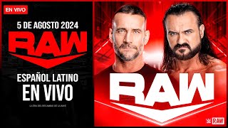 WWE RAW 5 de Agosto 2024 EN VIVO  Español Latino  WWE RAW 05082024 Cobertura y Resultados RAW [upl. by Joslyn212]