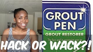 Product Review Grout Pen [upl. by Enaed621]