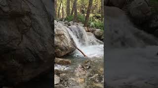 Big waterfall on Icehouse Canyon Trail [upl. by Vasos]