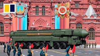 WATCH LIVE Russias Victory Day parade 2024 [upl. by Ydne]