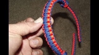 Howtomake a Paracord Archery wristslingpart 4 [upl. by Eussoj]