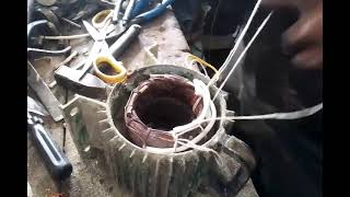 motor ka coil repairing kaise karen [upl. by Yahsat]