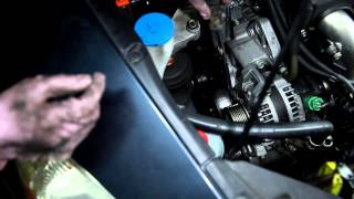 20032007 Honda Accord Water pump remove and install [upl. by Eikcaj558]