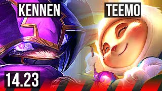 KENNEN vs TEEMO TOP  KR Grandmaster  1423 [upl. by Wayolle]