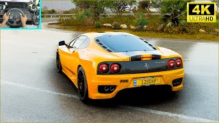 Ferrari 360 Challenge Stradale  Forza Horizon 5 Gameplay  RTX 3090  Logitech G29 Steering Wheel [upl. by Kappenne234]