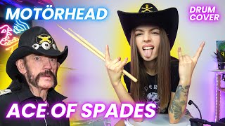 Ace of spades  Motorhead  Drum Cover by Kristina Rybalchenko [upl. by Terti137]