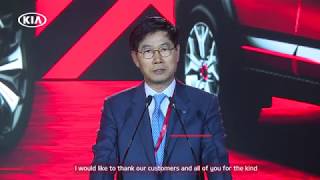 Extravagant Launch Highlights  Kia Motors India  Auto Expo 2020 [upl. by Ettevahs]