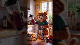 A fat cat tries to lose weight 🙀 cat cats kitten cute story catlover [upl. by Nylac900]