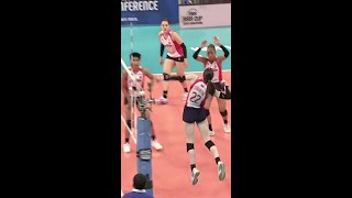 Staunton DELIVER KILLER BLOW in rally for Creamline vs Cignal  2024 PVL REINFORCED CONFERENCE SEMIS [upl. by Carlita]