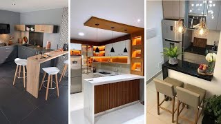 542 iDEAS de COCINAS PEQUEÑAS modernas e integrales para aprovechar al máximo tu espacio [upl. by Nosduj]