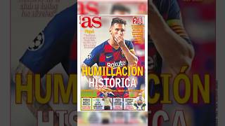 Humillaciones más grandes en el fútbol 👀⚽️🔥 deportes futbol futboleros [upl. by Aruabea]