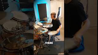 Instant fat snare  TEDDY SWIMS bad dreams drumcover  drums drummer popmusic fyp [upl. by Milstone]