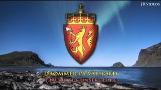 Norwegische Nationalhymne NODE Text  Anthem of Norway German [upl. by Nnor]