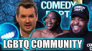 Jim Jefferies LGBT Community BLACK AMERICAN COUPLE REACTS [upl. by Darrelle]