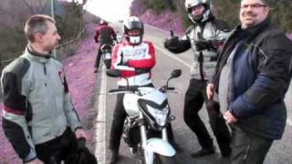 2011 Honda Hornet 600 riding [upl. by Karissa]