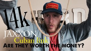 Jaxxon 14k Cuban link GOLD CHAIN 4 months later [upl. by Hsakiv]