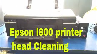 Epson l800 printer head Cleaning [upl. by Jose]