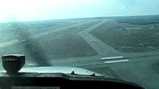 C172P Landing at Eglin AFB [upl. by Yellek]