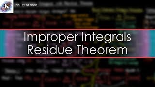 Computing Improper Integrals using the Residue Theorem  Cauchy Principal Value [upl. by Meara992]