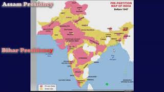 Formation of Indias states since independance with timeline  Part 01 [upl. by Ursa229]