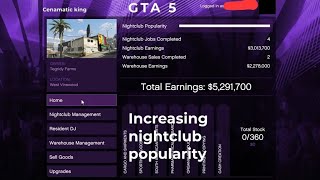 GTA 5 increasing night club popularity [upl. by Iniretake]