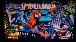 Spiderman pinball VPW vpx 4k gameplay color dmd [upl. by Schlessinger913]