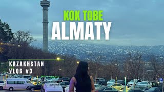 GOING TO KOK TOBE ALMATY  KAZAKHSTAN VLOG 3 [upl. by Lotus]