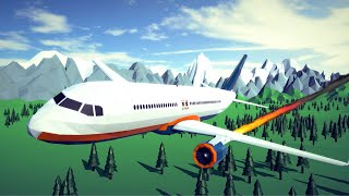 Real Airplane Disasters and Crashes 12  Besiege [upl. by Lavinia772]