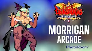 Darkstalkers  Morrigan Arcade Playthrough Easy [upl. by Alica]