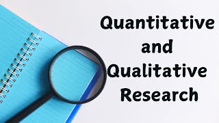 Quantitative and Qualitative Research Methods  Research Aptitude [upl. by Weinrich]