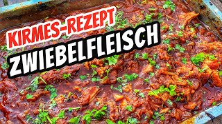 Kirmes Zwiebelfleisch  besser als vom Jahrmarkt  Partyrezept  Grillcoach Gerrit [upl. by Trefler275]