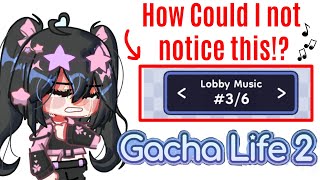 Gacha Life 2 has More Background Music Unnoticed Feature [upl. by Asyen779]