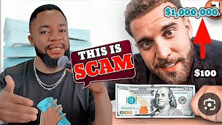 Breaking Flipping 100 to 1Million Dollar is a Big scam by Godlove Forex [upl. by Prisca]