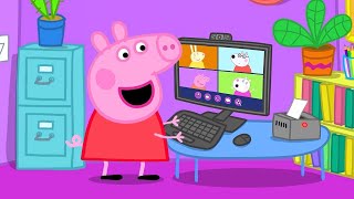 Video Call Chaos 📹  Peppa Pig Tales Full Episodes [upl. by Dahl]