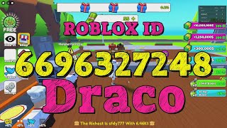 DRACO Roblox Song Codes [upl. by Veronica]