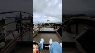 scary Roller coaster rollercoaster amusementpark shorts shortvideo trending [upl. by Heffron421]