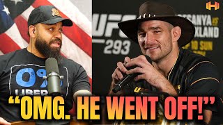 MMA Fighter Destroys Reporters LGBTQ Questions 🤣 [upl. by Etnuahs]